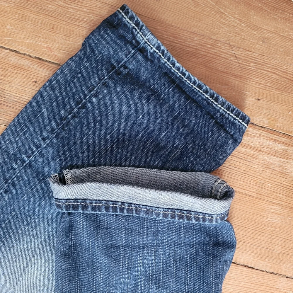 Silver Santorini Cropped Demin Jeans Ladies 31 - Picture 4 of 12